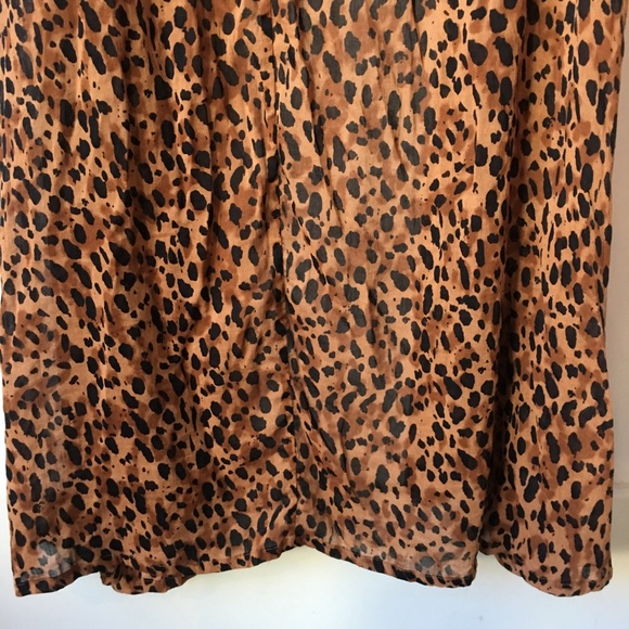 ✴️SOLD✴️ Spell Saphari Gown Leopard Duster Small - Picture 3 of 8